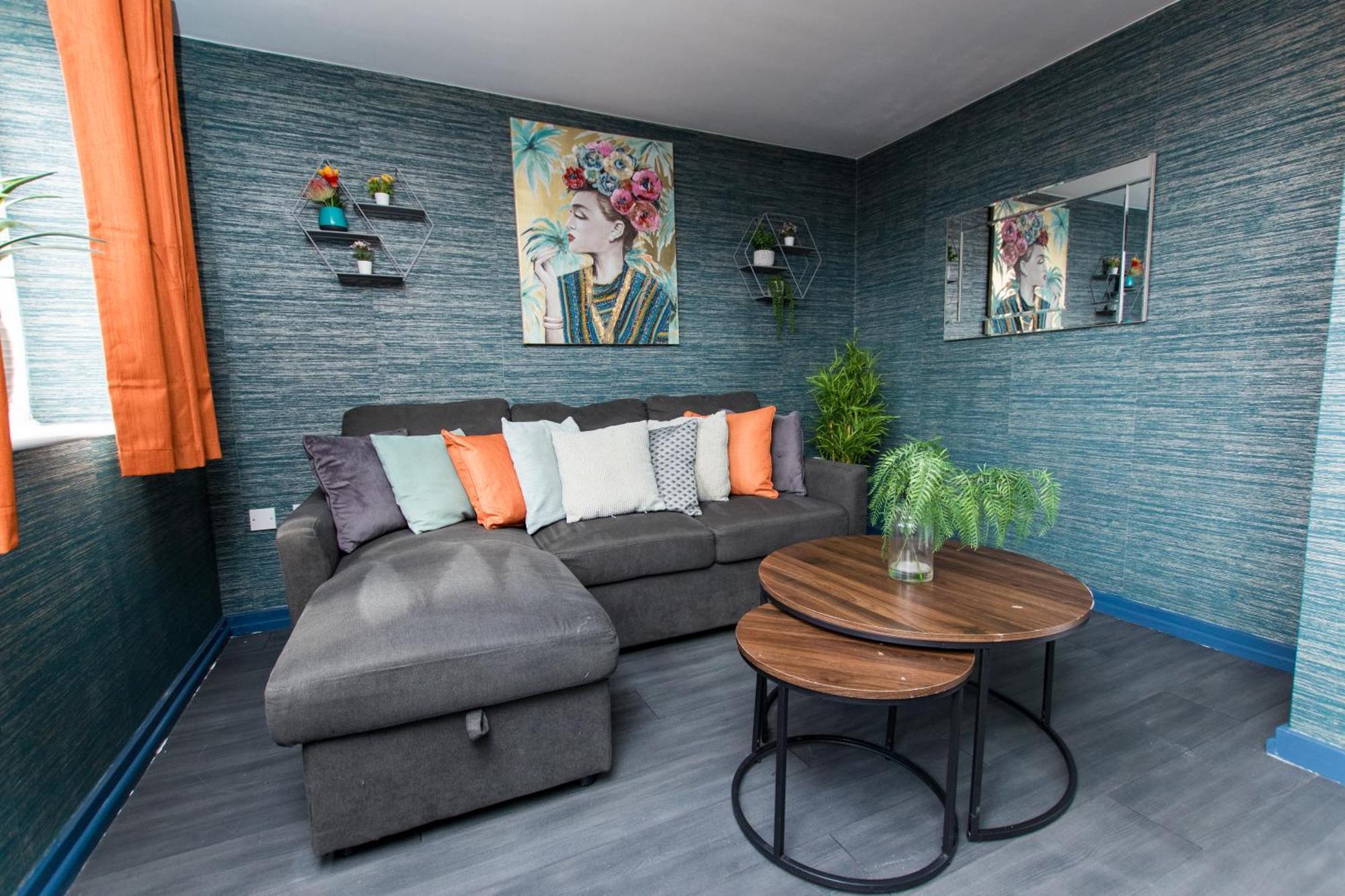 Free Parking 3 Bedroom House In Nottingham Extérieur photo