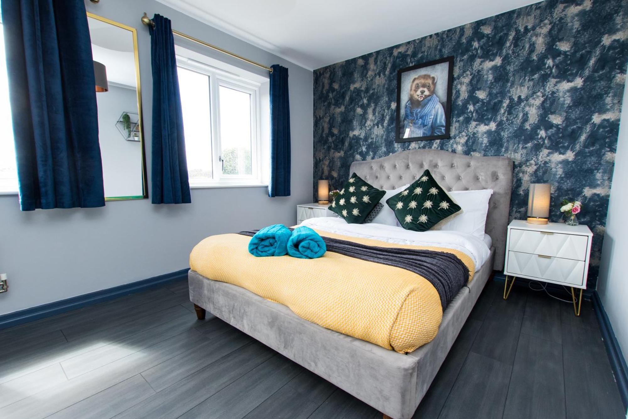 Free Parking 3 Bedroom House In Nottingham Extérieur photo
