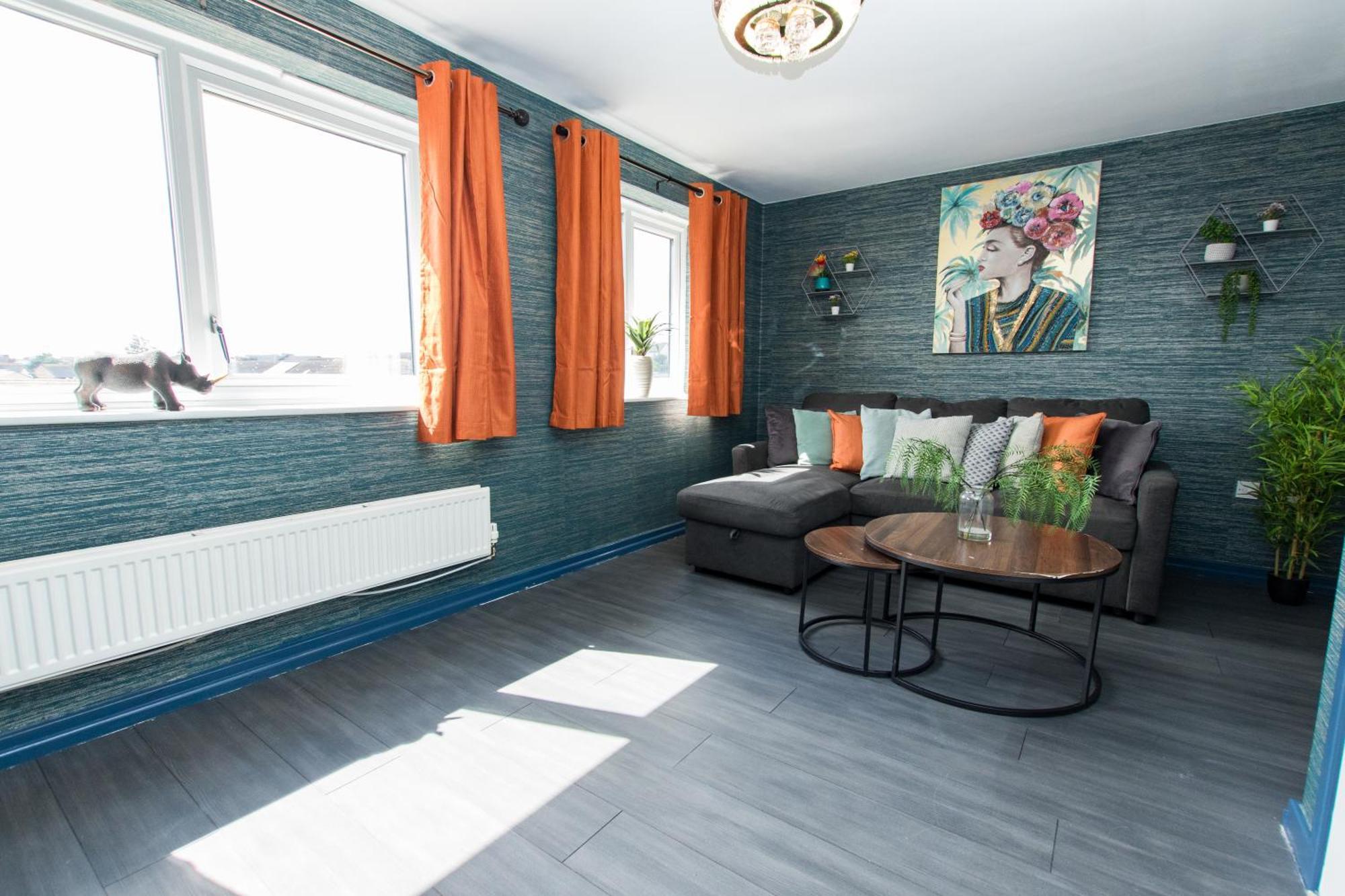 Free Parking 3 Bedroom House In Nottingham Extérieur photo